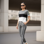 Ash Grey Fitness Outfit