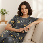 Rainbow Heart Gray Sleepwear - Image 2