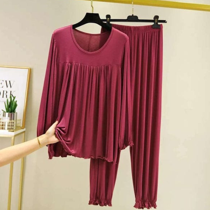 2 Round Neck Frill and Plazoo For Women - Image 1