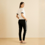 White Flower Style Track Suit - Image 7