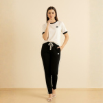 White Flower Style Track Suit - Image 6